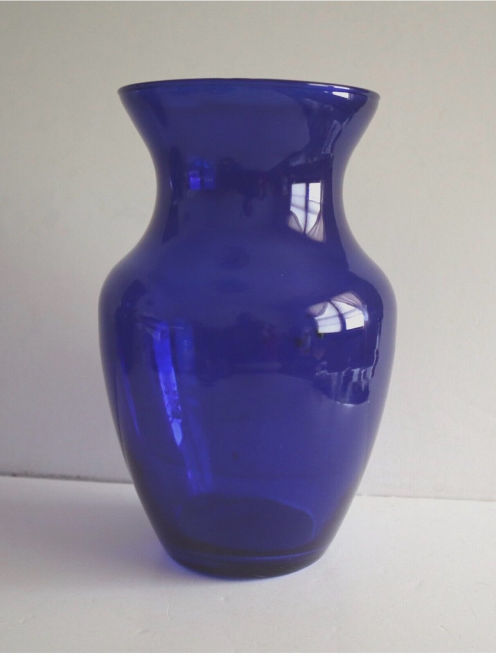 Cobalt Blue Glass Vase - Home Accents